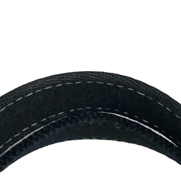 Auth HERMES Sac Deauville Tote MM - Black Canvas None Tote Bag - Picture 6 of 9